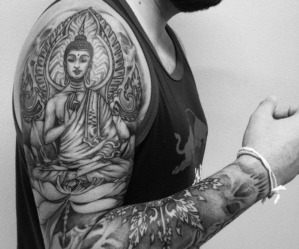 khmer buddha tattoo