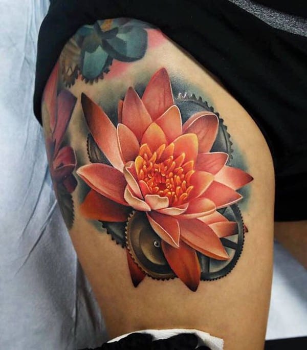 Ý nghĩa hình xăm hoa sen là gì? Tattoo bông sen rất đẹp nhất