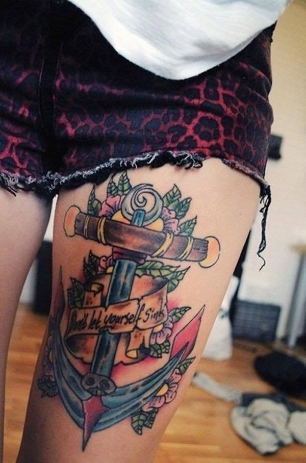 Tattoo mỏ neo  Thế Giới Tattoo  Xăm Hình Nghệ Thuật  Facebook